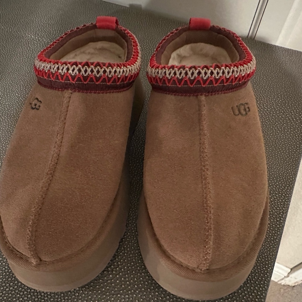 Ugg Women's Platform Shearling Lined Slippers - image 4